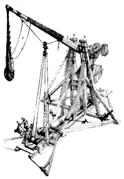 A trebuchet