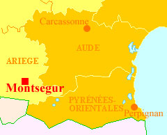 location of Montsegur