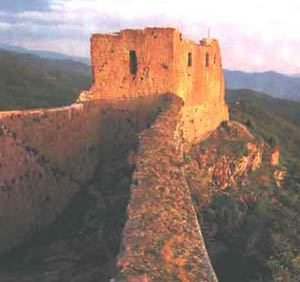 Montsegur walls