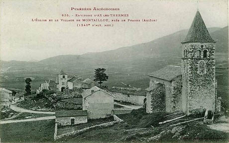 Château de Montaillou Ruined Medieval Cathar Castle in France